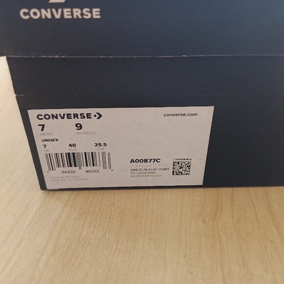 NIB Converse CTAS Desert Camo Lugged 2.0 Jacquard Platform High Top Shoes W9 M7 - Picture 12 of 12